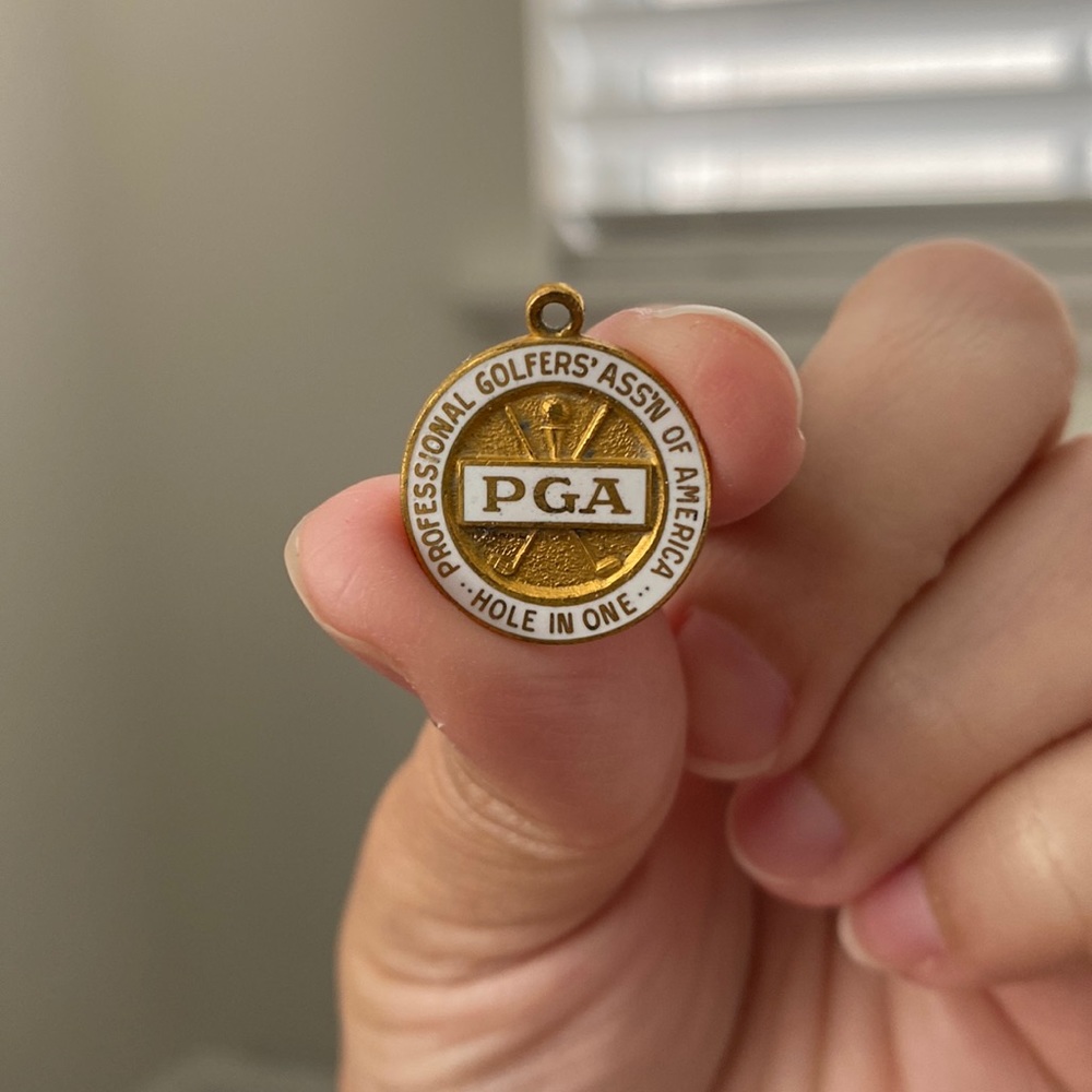 PGA hole in one charm